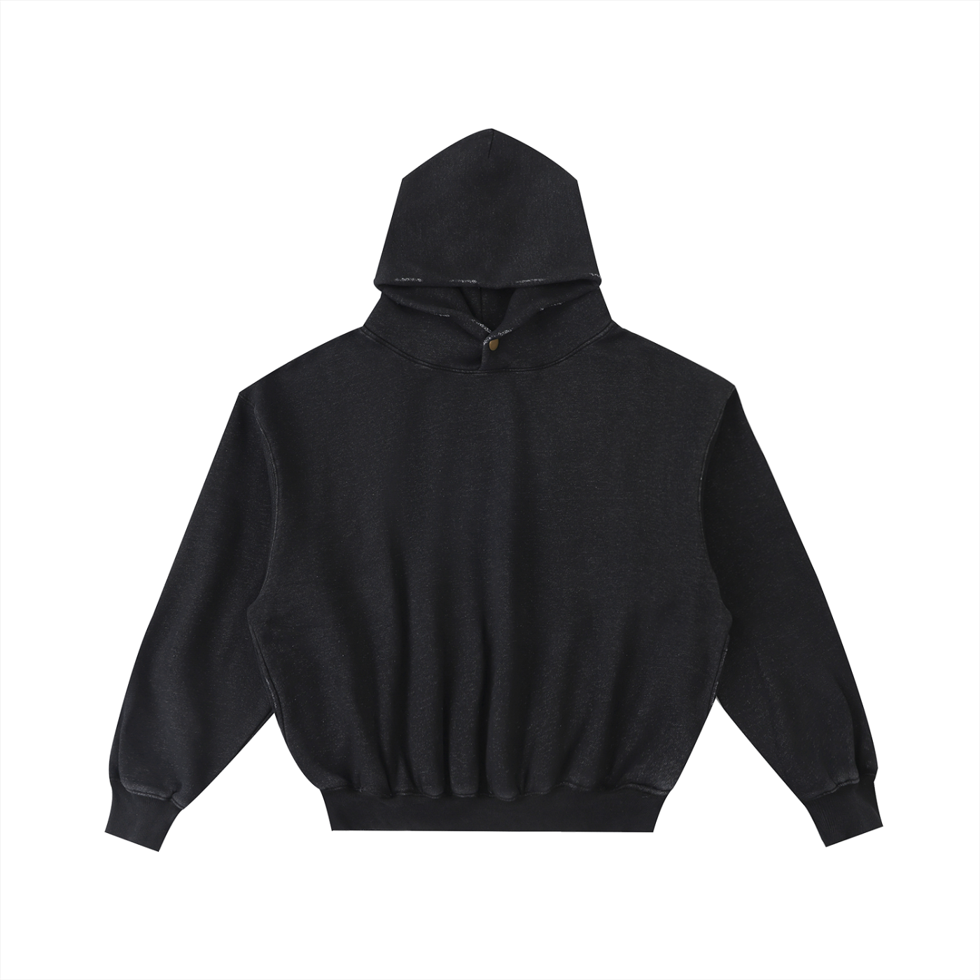 Barely™ heavyweight hoodie front view - premium streetwear hoodie